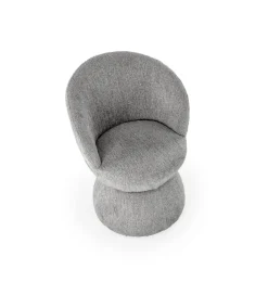 Krzesło obrotowe K581 82 cm popielate