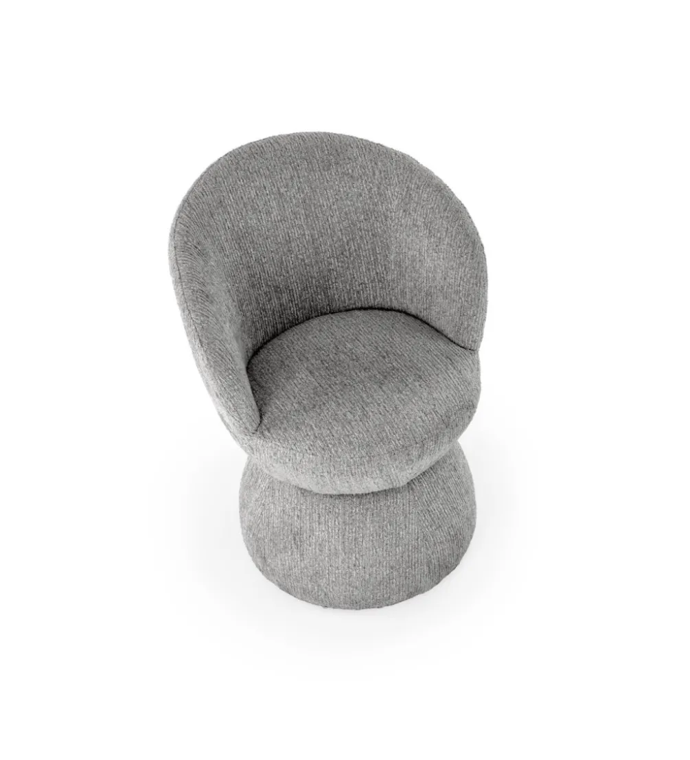 Krzesło obrotowe K581 82 cm popielate