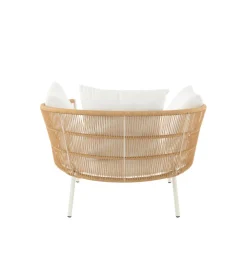 Krzesło ogrodowe JOALEN 79 cm rattan