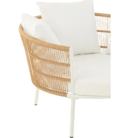 Krzesło ogrodowe JOALEN 79 cm rattan
