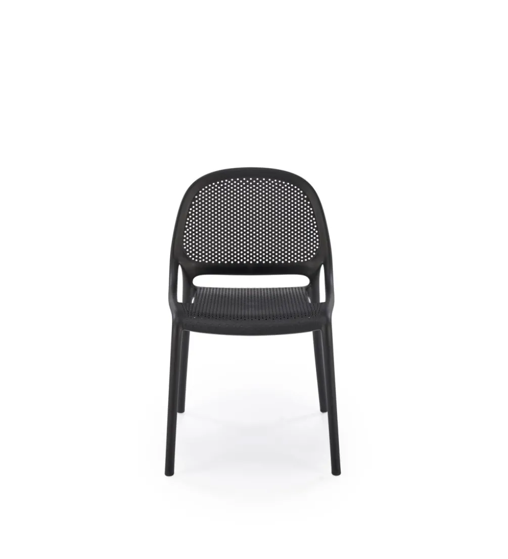 Krzesło ogrodowe K532 80 cm czarne