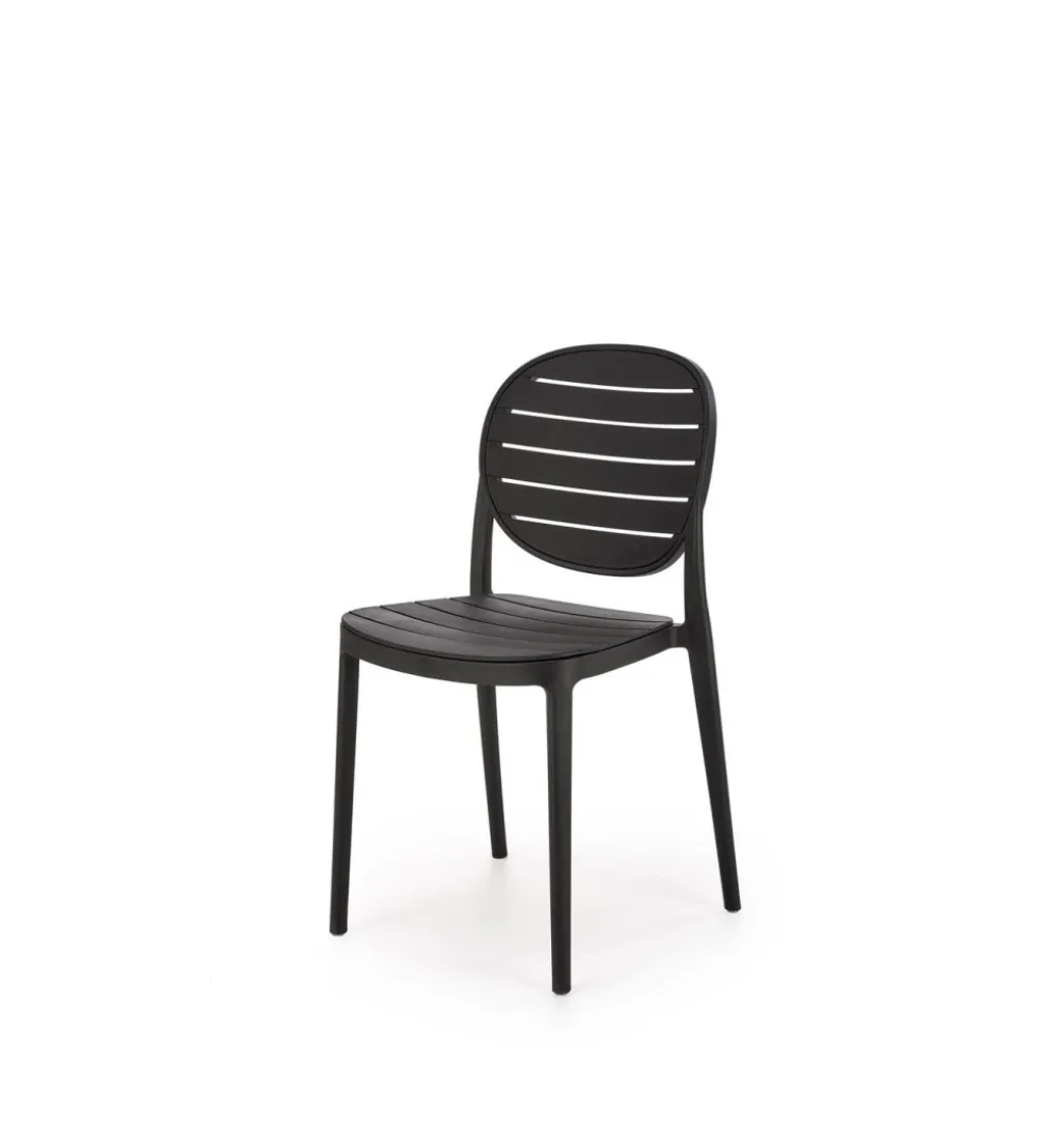 Krzesło ogrodowe K529 83 cm czarne