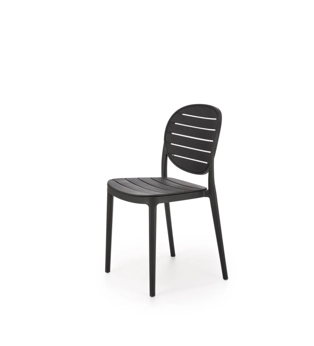 Krzesło ogrodowe K529 83 cm czarne