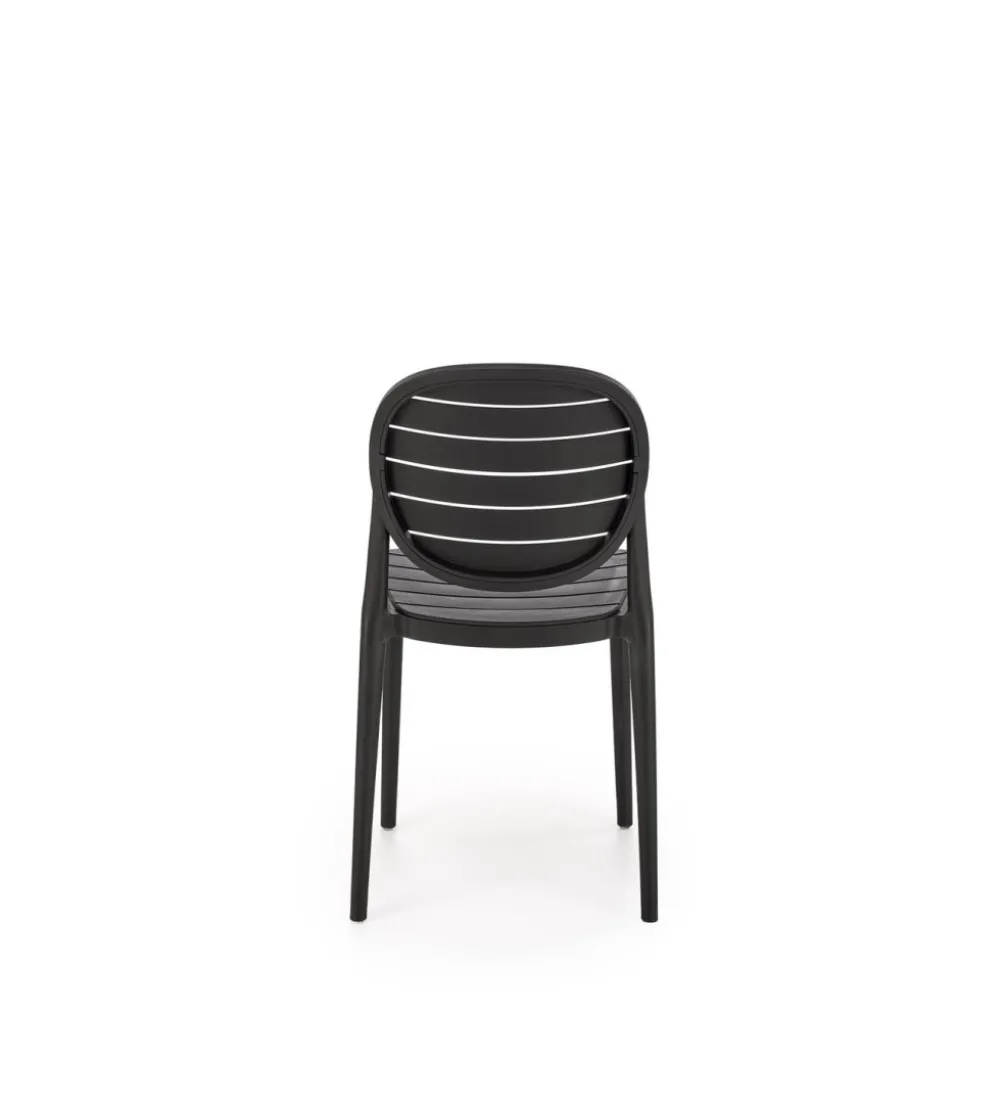 Krzesło ogrodowe K529 83 cm czarne