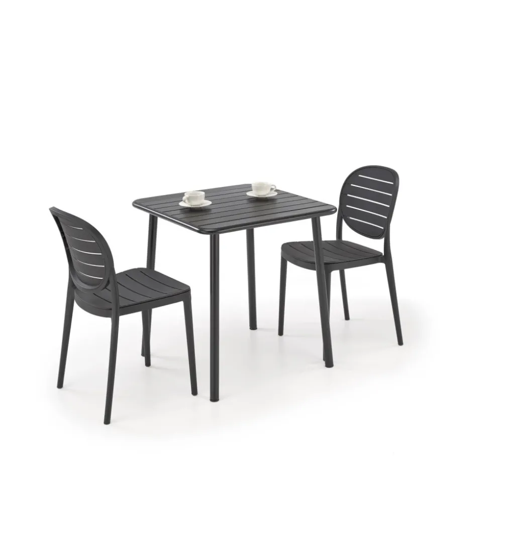 Krzesło ogrodowe K529 83 cm czarne