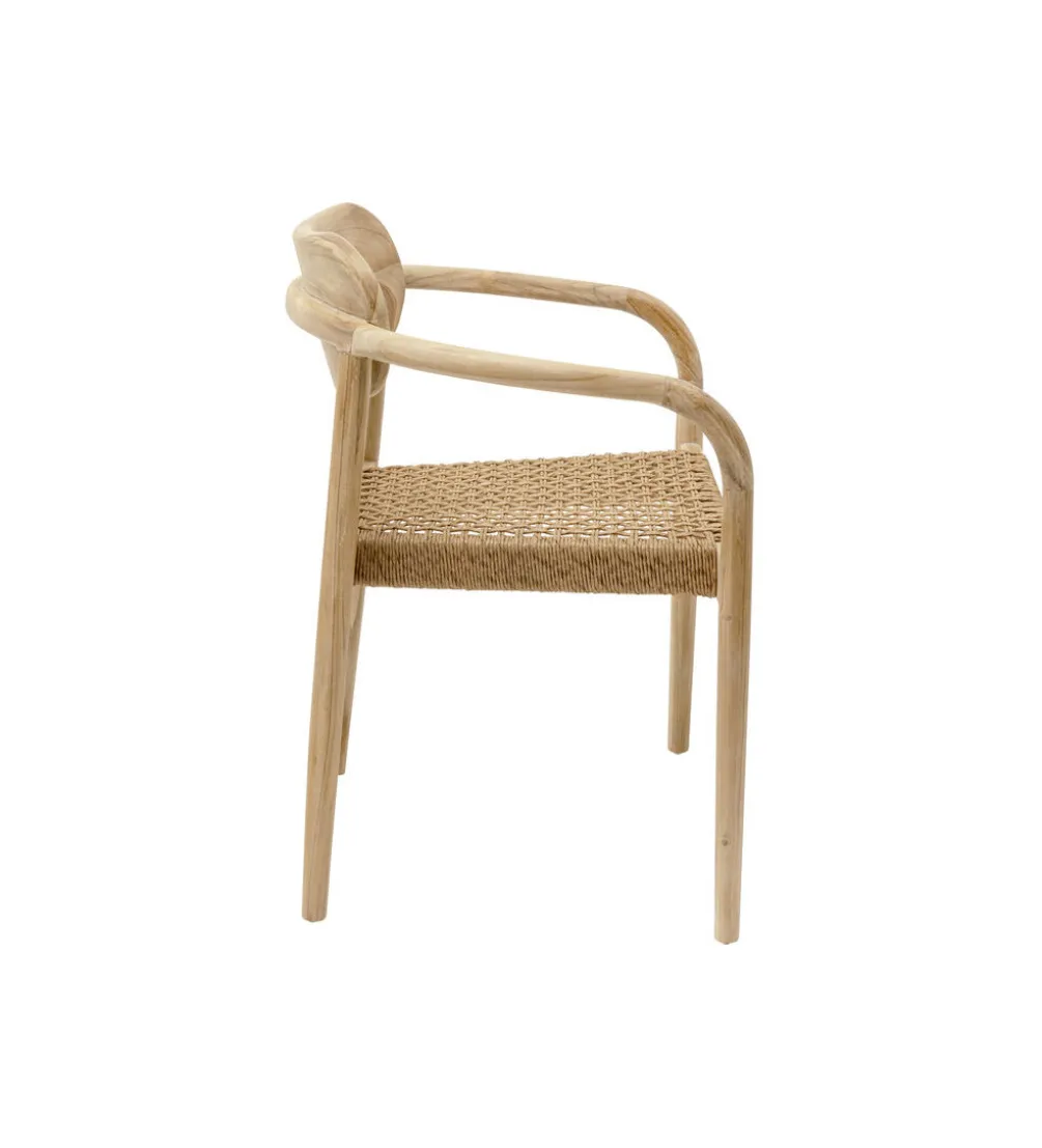 Krzesło ogrodowe SOLE MIO 80 cm drewno teak
