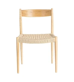 Krzesło PATER 82 cm drewno jesion naturalne