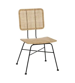 Krzesło SPRDENO 84 cm naturalne