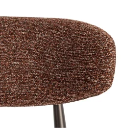 Krzesło TABURENMO 76 cm brązowo czarne