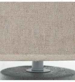 Lampa stołowa ABARLE ceramika antyczna biel