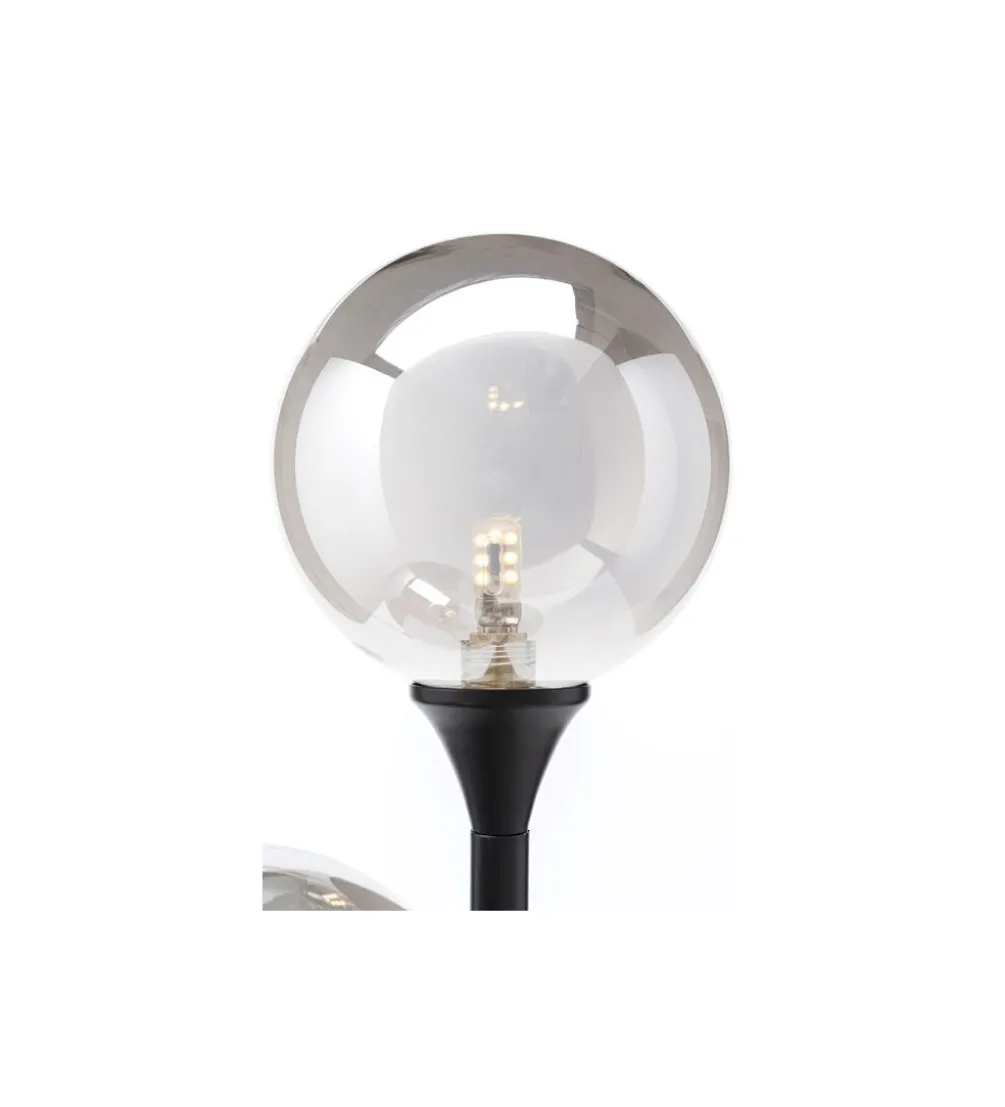 Lampa stołowa AL CAPONE 83 cm czarna