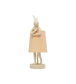 Lampa stołowa ANIMAL RABBIT PEACH 50 cm