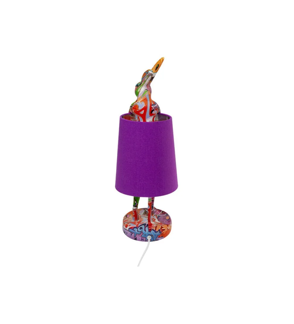 Lampa stołowa ANIMAL RABBIT 50 cm fioletowa