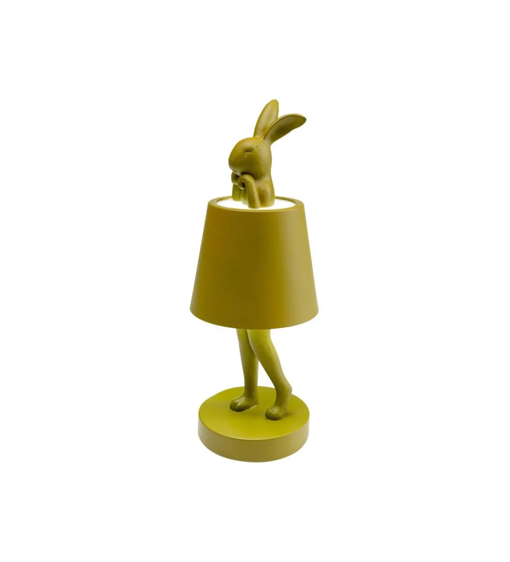 Lampa stołowa ANIMAL RABBIT LED 29 cm zielony