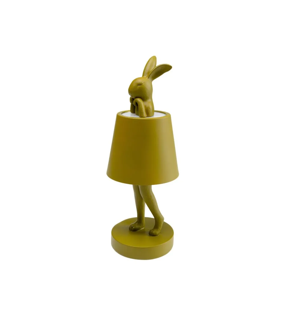 Lampa stołowa ANIMAL RABBIT LED 29 cm zielony