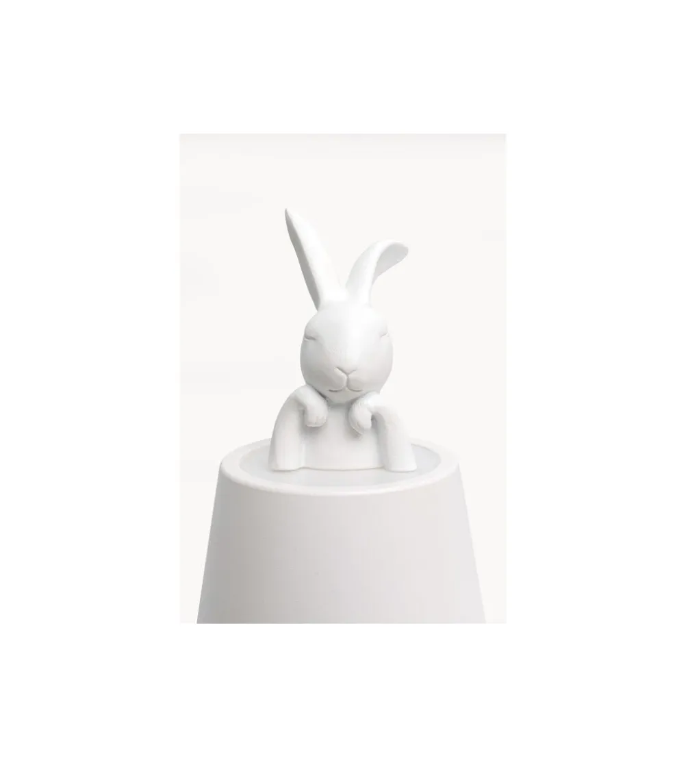 Lampa stołowa ANIMAL RABBIT 29 cm biała