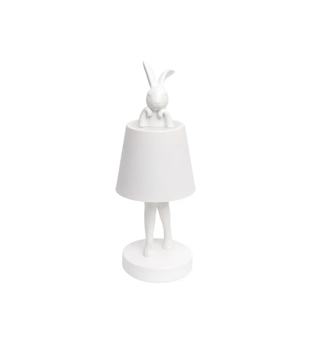 Lampa stołowa ANIMAL RABBIT 29 cm biała