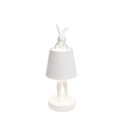 Lampa stołowa ANIMAL RABBIT 29 cm biała