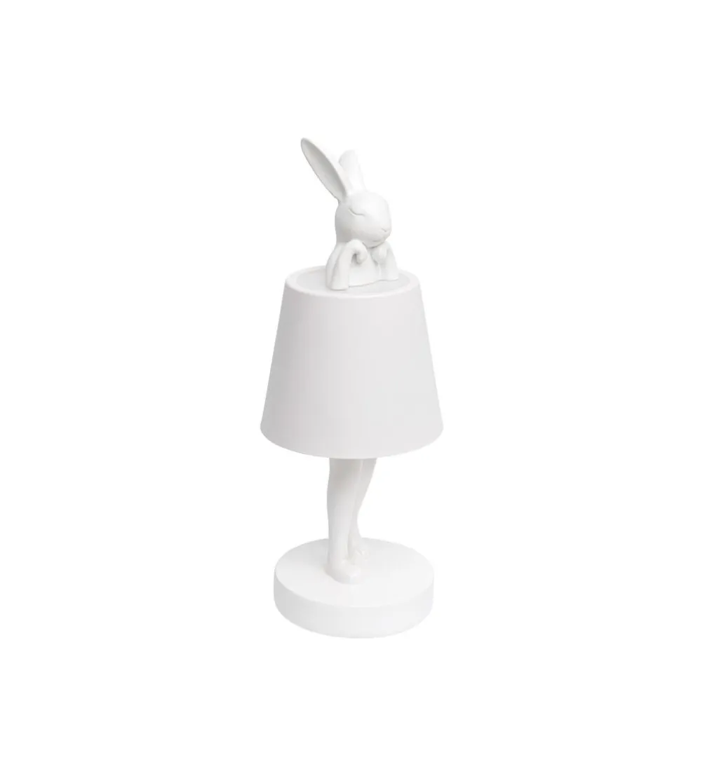 Lampa stołowa ANIMAL RABBIT 29 cm biała