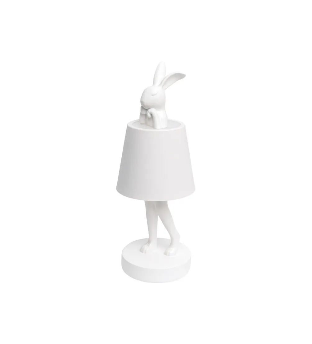 Lampa stołowa ANIMAL RABBIT 29 cm biała