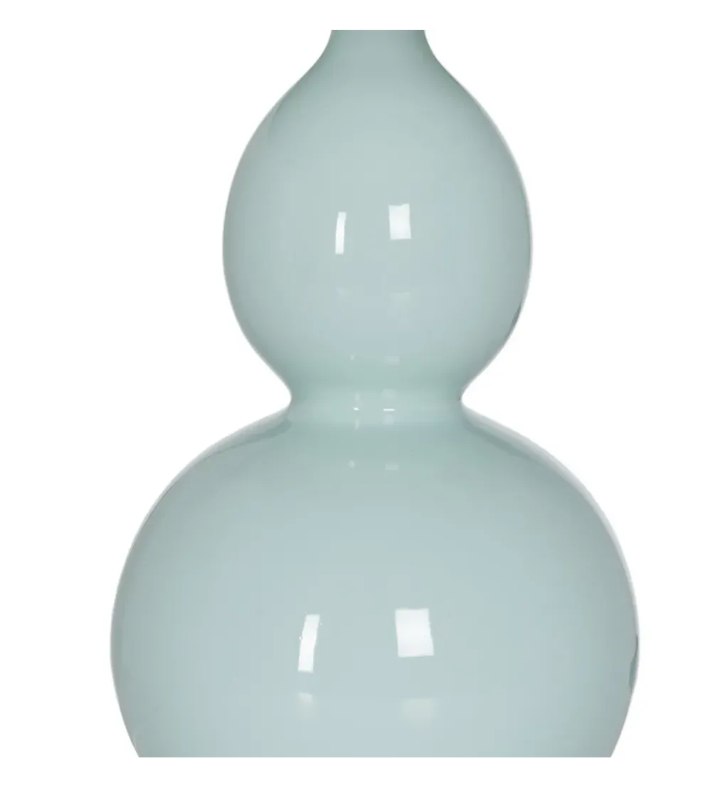 Lampa stołowa BUNOKI 63 cm ceramika zielona