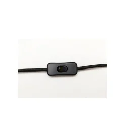 Lampa stołowa DONNA 48 cm czarna