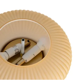 Lampa stołowa ETARAL 40 cm brązowo złota