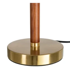 Lampa stołowa ETARAL 50 cm biało złota