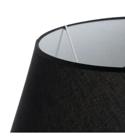 Lampa stołowa FEKY 73 cm czarno biała