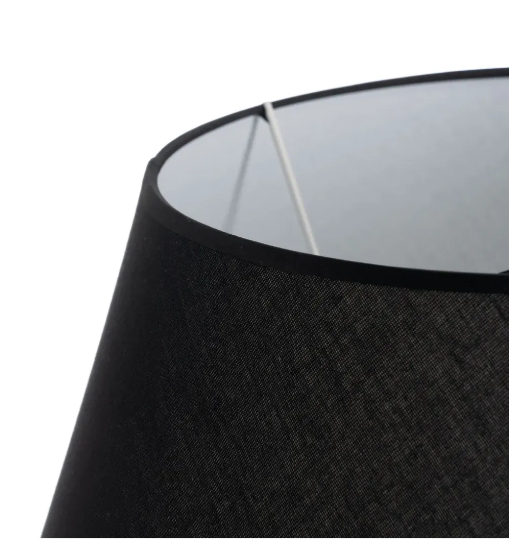 Lampa stołowa FEKY 73 cm czarno biała