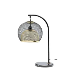 Lampa stołowa GRATO 62 cm czarna