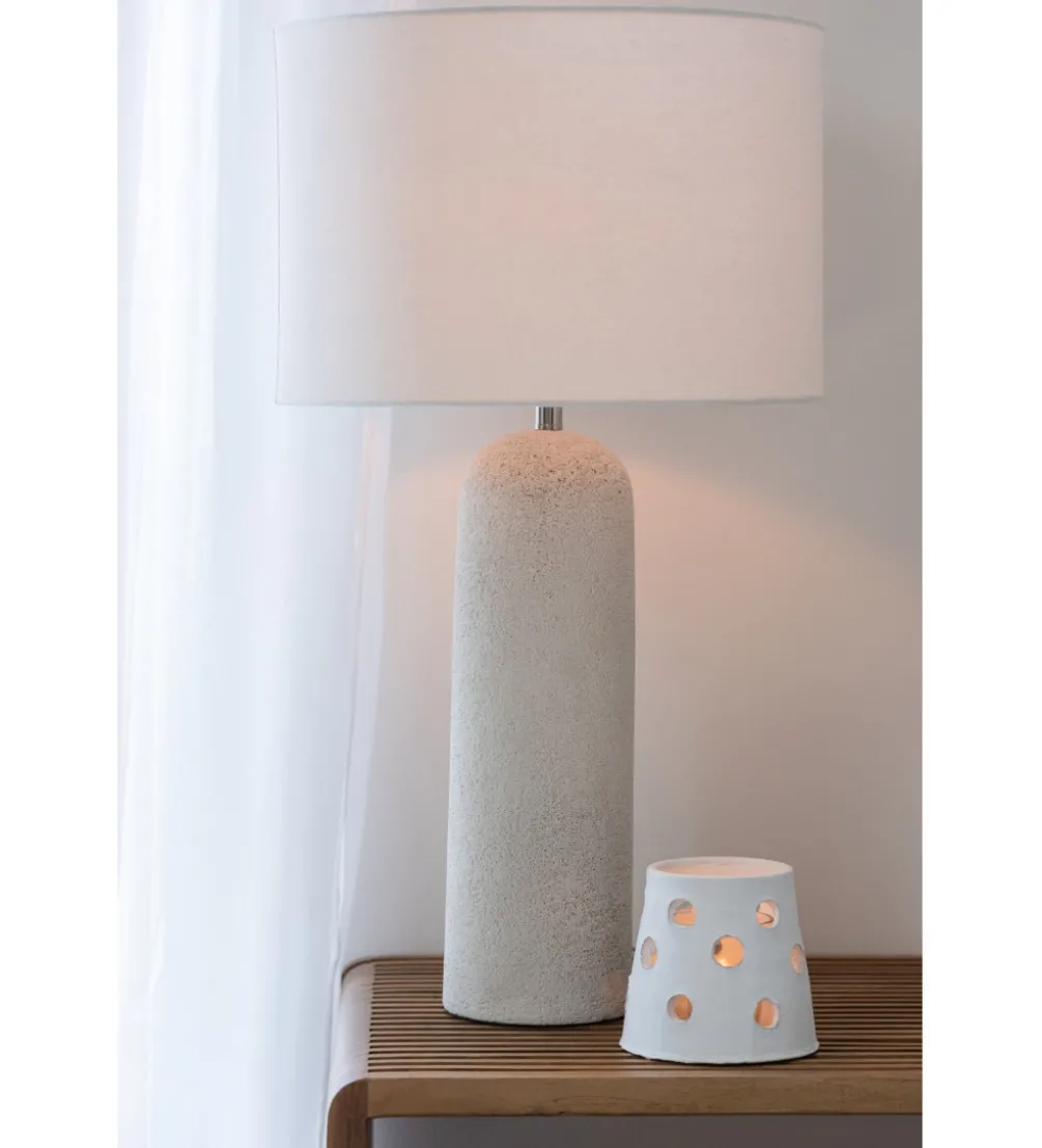 Lampa stołowa ISLA 68 cm biała