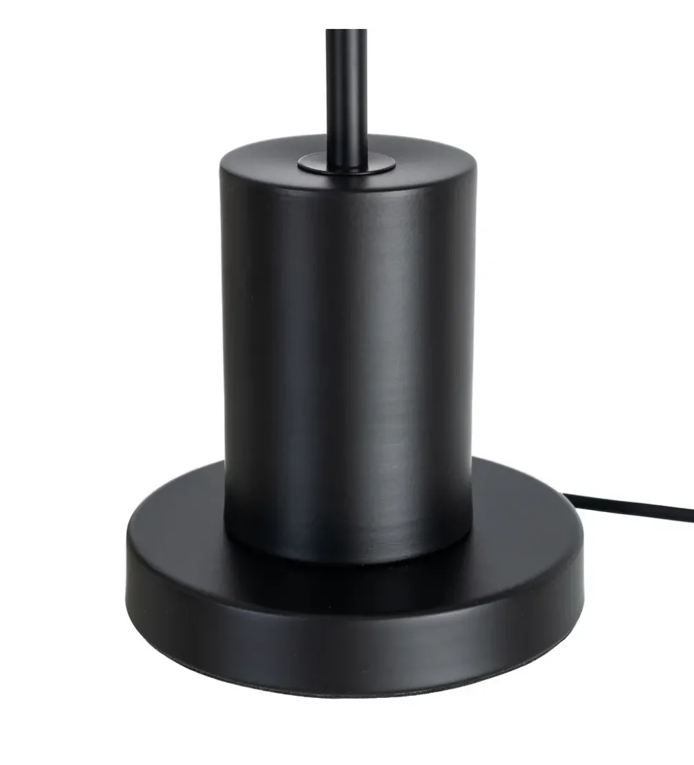 Lampa stołowa KESAMON 65 cm czarnobiała