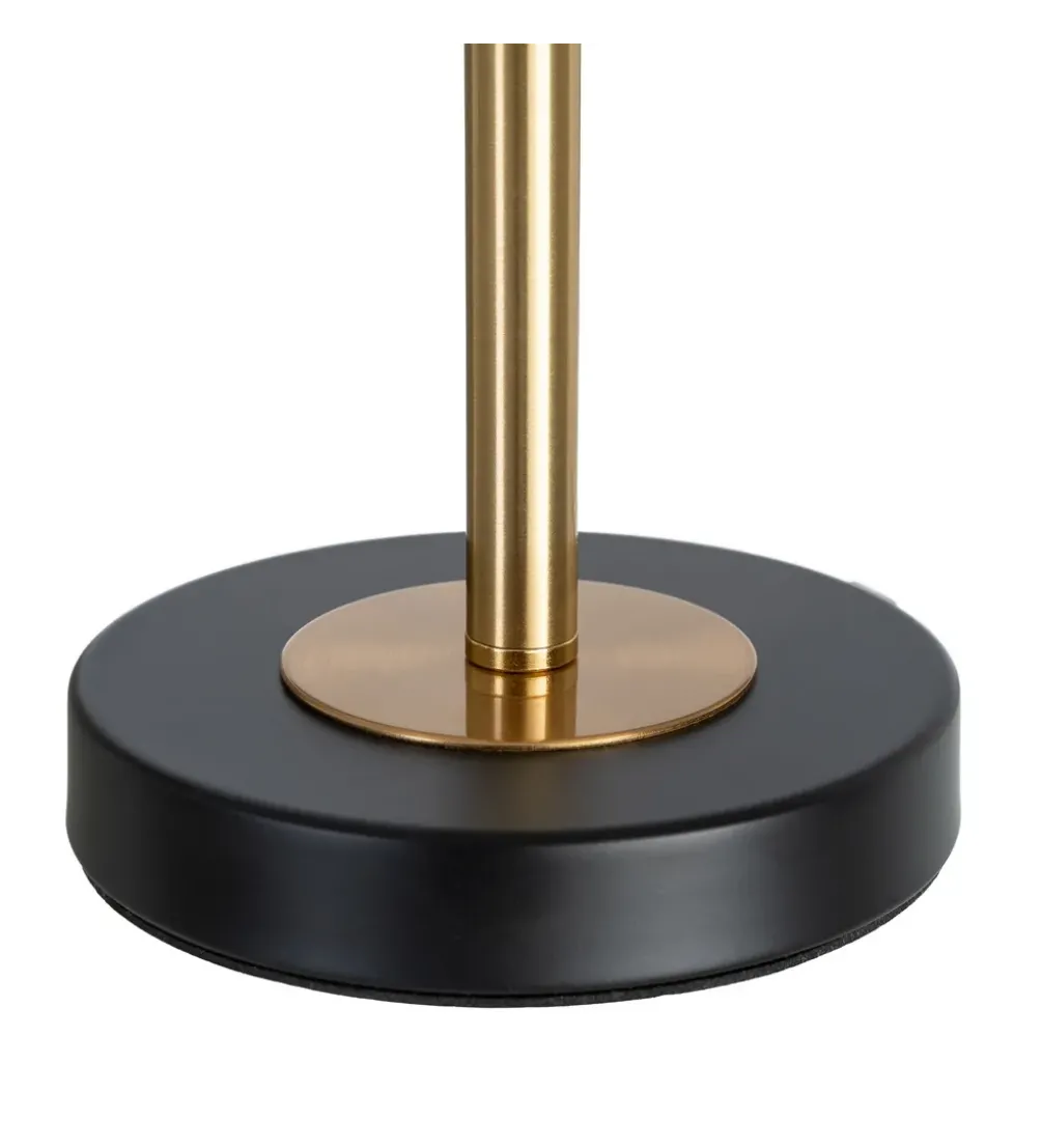 Lampa stołowa KESAMON 60 cm złotobiała