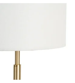 Lampa stołowa KESAMON 65 cm złotobiała