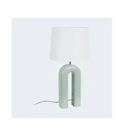 Lampa stołowa LACADO zielona