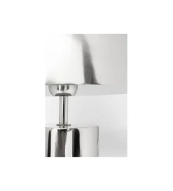 Lampa stołowa LOUNGRY 38 cm srebrna