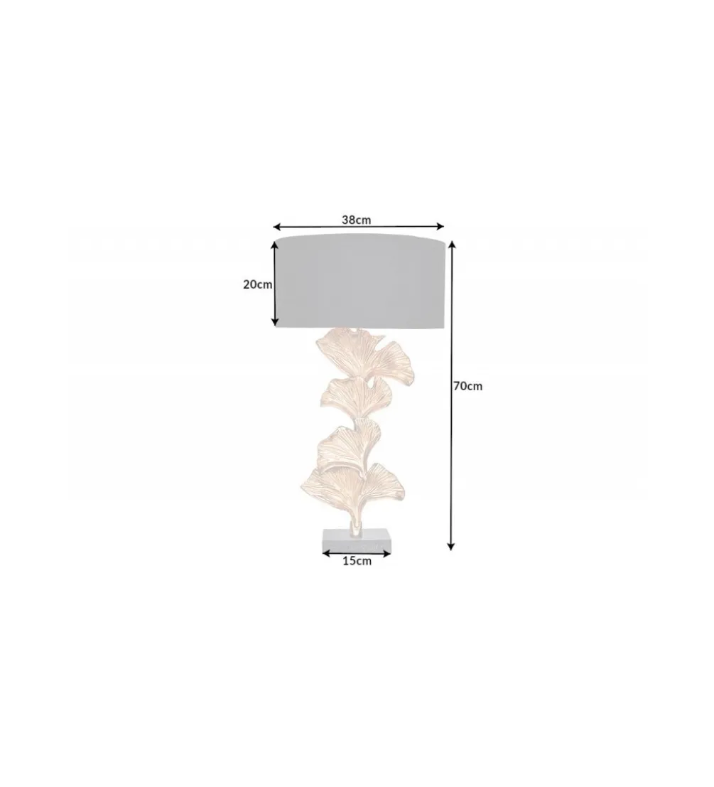 Lampa stołowa Morella 70 cm złota
