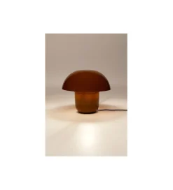 Lampa stołowa MUSHROOM 27 cm brązowa