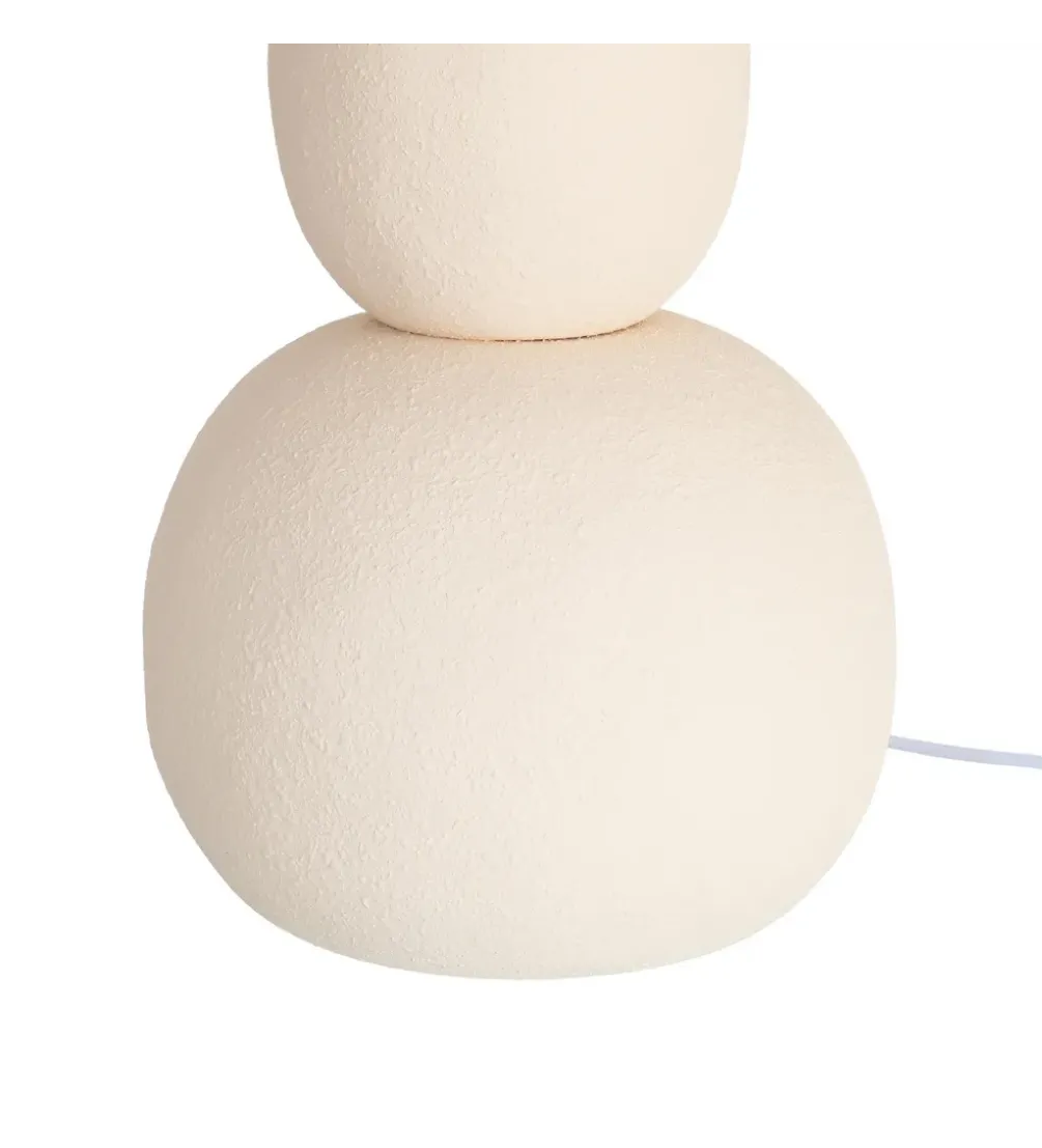 Lampa stołowa OTAMENK 73 cm kremowa