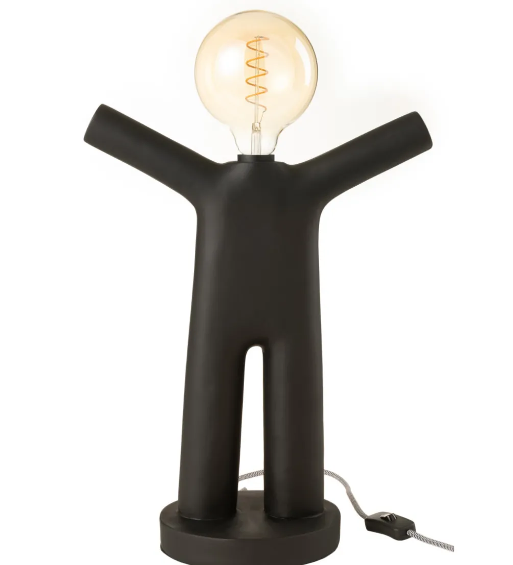Lampa stołowa PTIT MAURICE 44 cm czarna