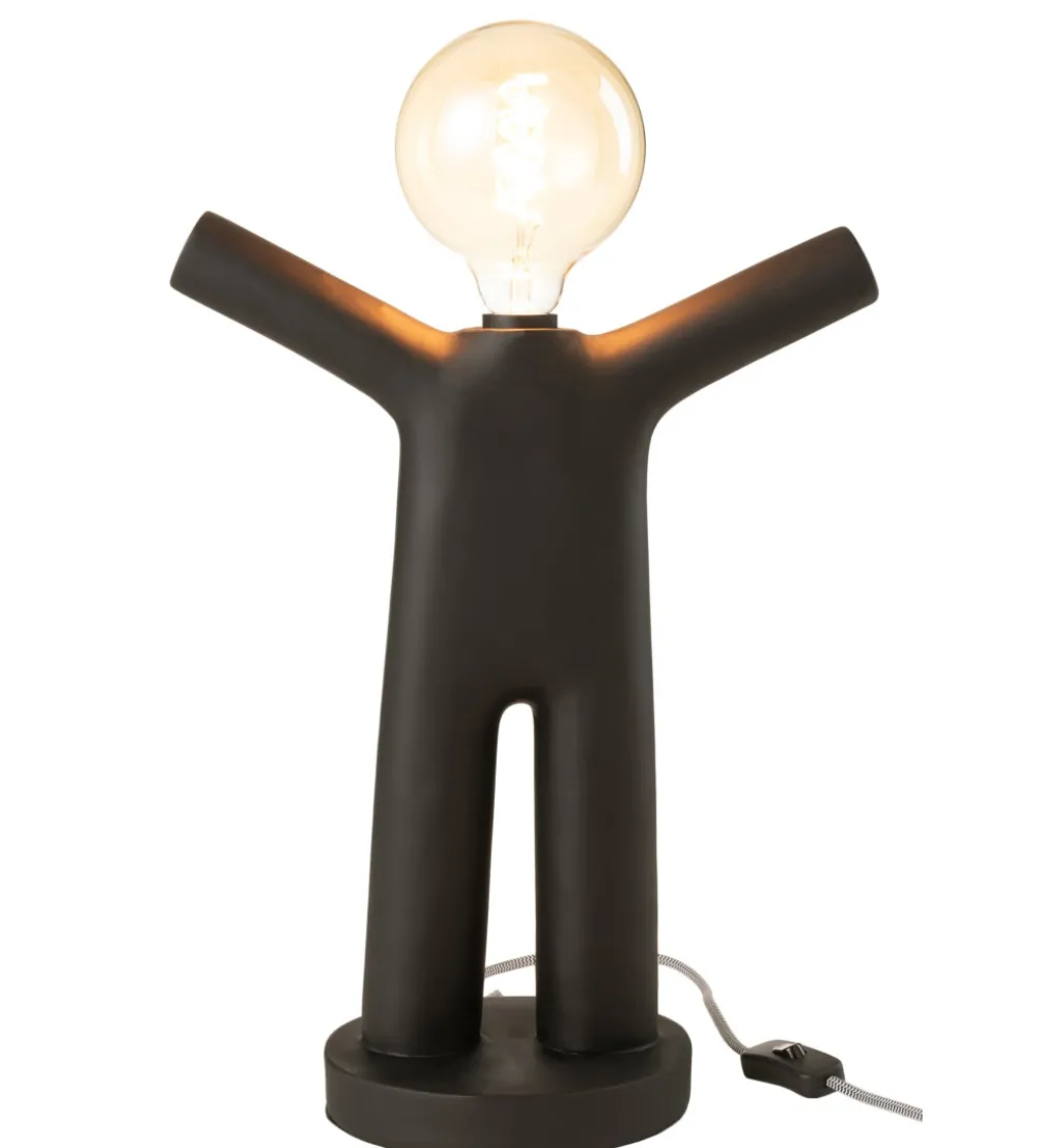 Lampa stołowa PTIT MAURICE 44 cm czarna