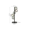 Lampa stołowa SCALA BALLS 54 cm czarna