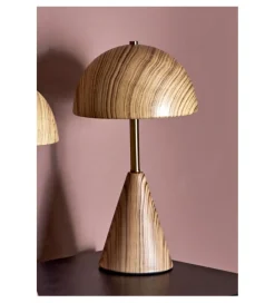 Lampa stołowa SOBREMESA 40 cm ceramika naturalna