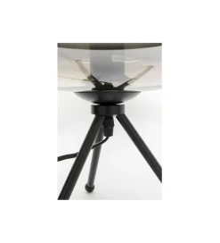 Lampa stołowa SPHERE 43 cm smoke