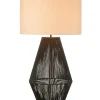Lampa stołowa STRIING 78 cm czarna
