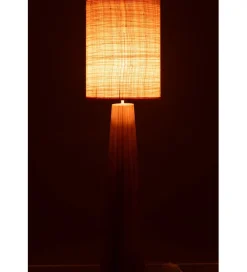 Lampa stołowa UMBRELLA 100 cm drewno ailantus naturalna