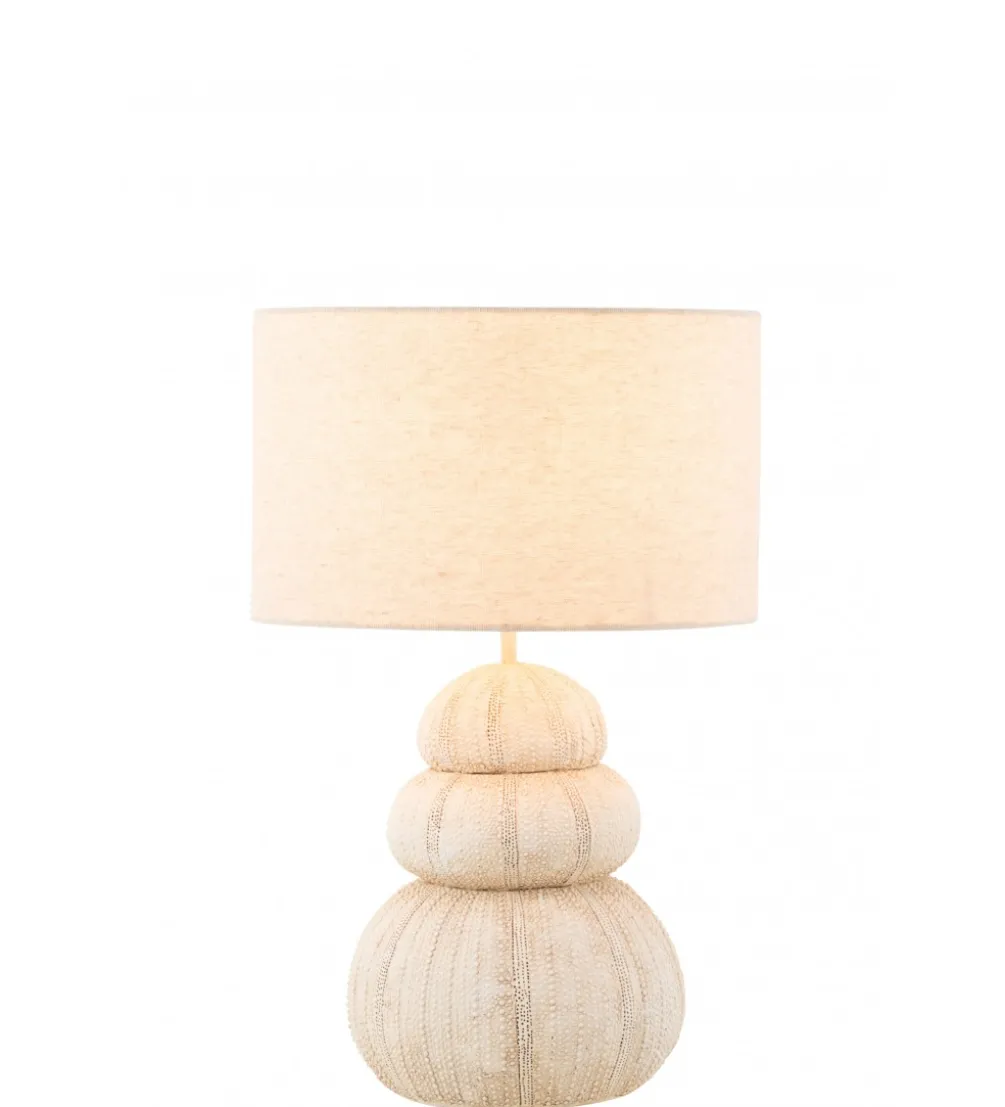 Lampa stołowa URCHIN 47 cm beżowy