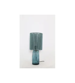 Lampa stołowa VECCHIO 42 cm niebieska