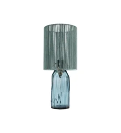 Lampa stołowa VECCHIO 42 cm niebieska